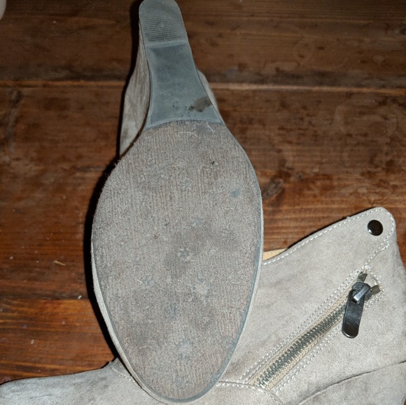 Tan wedge booties (very comfy!) - Picture 4 of 4